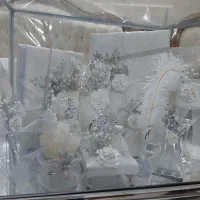 خنچه عقد ست کامل ، کاملا نو و بدون استفاده