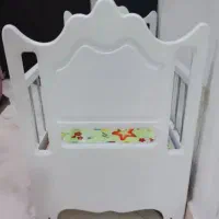 تخت نوزاد در حد نو بسیار تمیز 35000