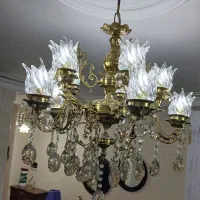 لوستر برنز پنج شاخه