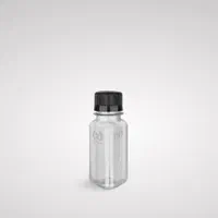 بطری پلاستیکی 75 سی سی طرح سه وجهی اکو