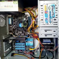 Fujitsu Black Case / Asus Motherboard|رایانه رومیزی|کرمان, |دیوار