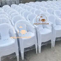 میزتاشو و صندلی پلاستیکی طرح راش نهارخوری غذاخوری