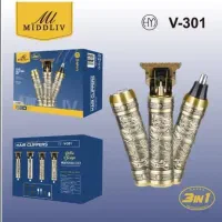 ماشین اصلاح اورجینال ۳کاره میدلو مدل V301