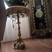 میز تلفن برنز اصل و سنگین