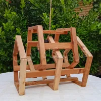 لوستر چوبی آلرین کد ۷۰۴.۱