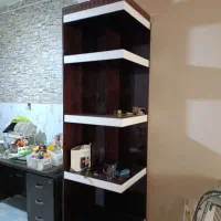 دکوراسیون گوشه ایی mdf های گلس