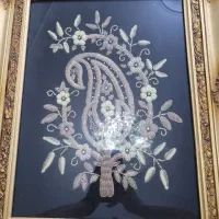 تابلو سرمه دوزی