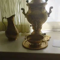 سماور گازی برنجی