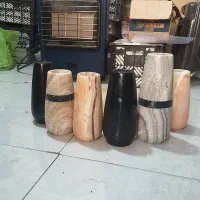 شمعدان  گلدان سنگی