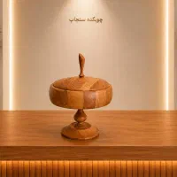 شکلات‌خوری پایه‌دار چوبی ، طرح روس