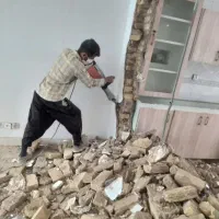 تخریب داخل ساختمان و تخریب آسفالت