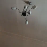 لوستر۶ شاخه دو عدد
