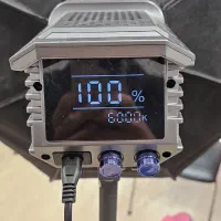 ویدئو لایت حرفه‌ای با اوکتا باکس و پایه