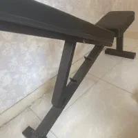 نیمکت ورزشی تاشو و صفحه دمبل دو و نیم کیلویی