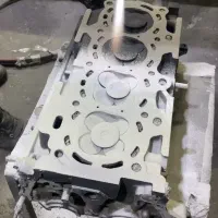 متال اسپری .بازسازی سر سیلندر میلنگ شافت صنعتی