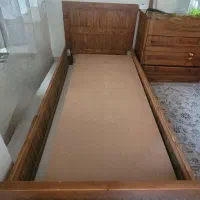 تخت ۱ نفره همراه تشک