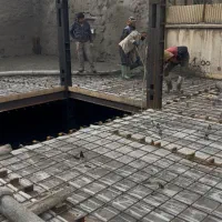 سقف بتنی کامپوزیت و کرومیت