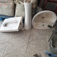 روشوئی سایز بزرگ و کاسه توالت