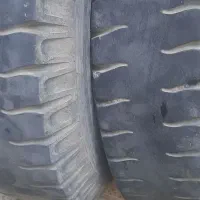 یک جفت لاستیک عقب نیسان درحد ۵۰ با تیوب  ۱۸ملیون