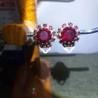 گوشواره چسبان قدیمی و زیبا