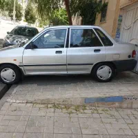 پراید87 نقره ای فنی سالم بدون آفتاب سوختگی