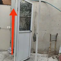 درب المینیومی سالم