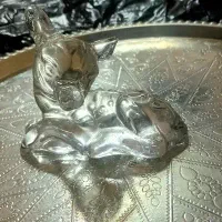 مجسمه و تندیس غزال کریستال آهو کریستال
