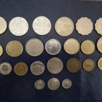 ۲۳ عدد سکه خارجی قدیمی بسیار کمیاب