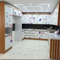 ۱۲ متر کابینت هایگلاس بصورت آماده و تحویل روزانه