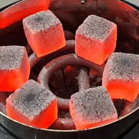 فروش زغال حبه و چینی سوراخدار از پوست پسته