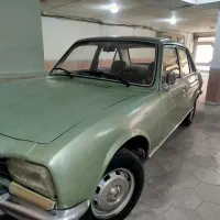 پژو۵۰۴ با وسایل فابریک حتی تودوزی فابریک