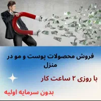 فروش محصولات پوست و مو در منزل