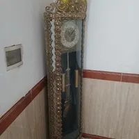 ساعت ایستاده برنجی