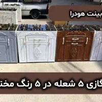 اجاق گاز کابینتی زیر گازی 5 شعله mdf