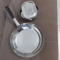 تابه و ظرف غذا استیل نونو