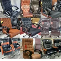 صندلی کارمندی اداره کنفرانسی پشت توری