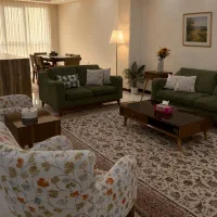 فروش مبل راحتی هفت نفره + میزوسط + عسلی