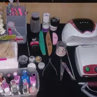 وسایل کامل کاشت ناخن