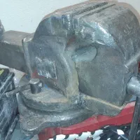 دریل برقی ( Bosch )گیره رومیزی وسنگ پولیش رومیزی