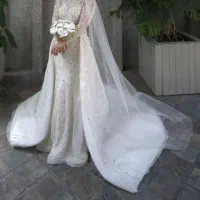 اجاره لباس عروس وارداتی مدل ماهی دودامنه خارجی