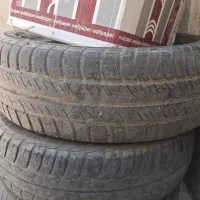 دو عدد لاستیک پراید یک عدد لاستیک ساینا