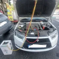 شارژ گاز کولر اتومبیل تعمیر کمپرسور کولر اتومبیل