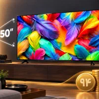 تلویزیون هایسنس 50 اینچ 4K قیمت نقدی 94 میلیون