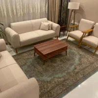 دو دست مبلمان کلاسیک۸و۷نفره و میزناهارخوری نو