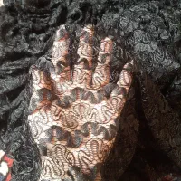 پارچه مشگی گیپور ۱۳متر نونو