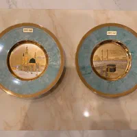دیوار کوب ابکاری طلا و نقره