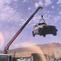 معاوضه ماشین سالم با تصادفی و خریدار تصادفی