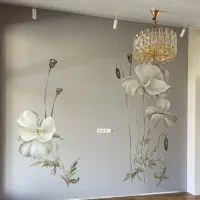 نقاشی ساختمان کوچکی