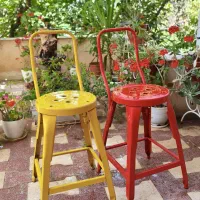 صندلی فلزی 60سانتی 4عدد