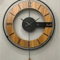 ساعت دیواری،ساعت دیواری فلزی،ساعت دیواری چوب و فلز